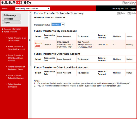 Dbs Ibanking